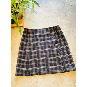 Aritzia SUNDAY BEST plaid skirt_2